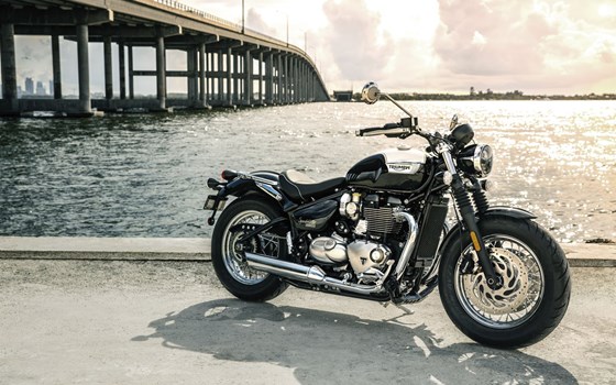 Verleihmotorrad Triumph Bonneville Speedmaster vom Händler Q-Bike Technik GmbH - Bild 1 Verleihmotorrad Triumph Bonneville Speedmaster vom Händler Q-Bike Technik GmbH - Bild 1