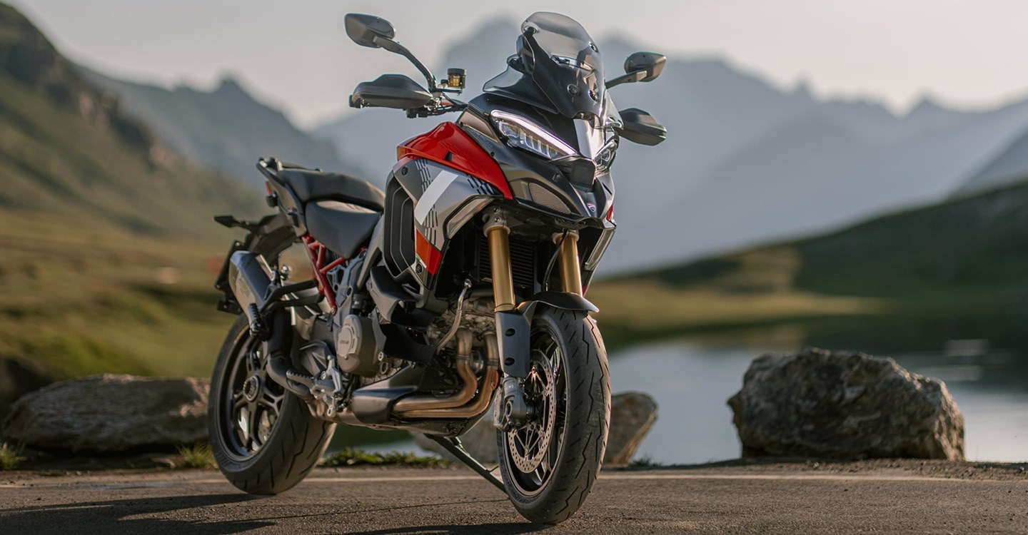 Verleihmotorrad Ducati Multistrada V4 Pikes Peak vom Händler Zweiradparadies Denk GmbH & Co. KG