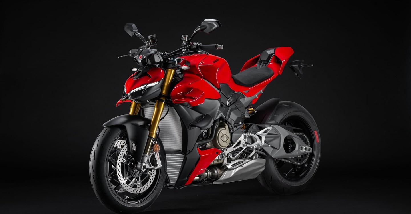 Verleihmotorrad Ducati Streetfighter V4 S vom Händler Zweiradparadies Denk GmbH & Co. KG