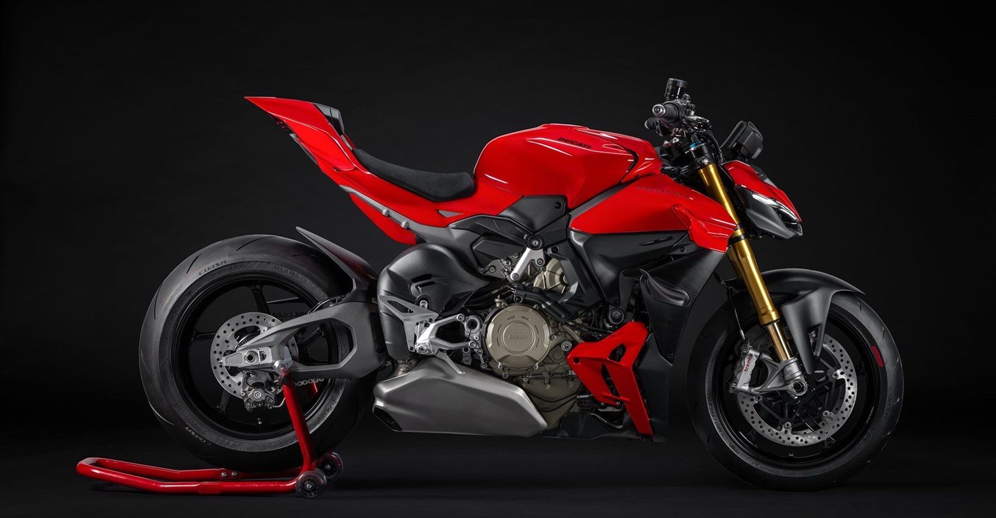 Verleihmotorrad Ducati Streetfighter V4 S vom Händler Zweiradparadies Denk GmbH & Co. KG