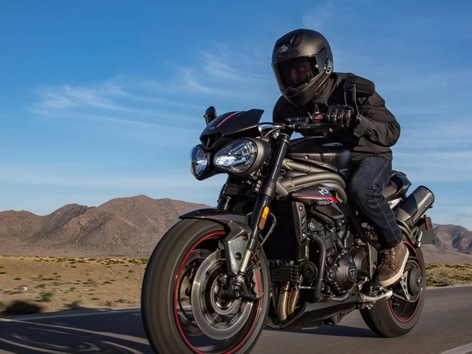 Verleihmotorrad Triumph Speed Triple RS vom Händler Motorradhaus Borchardt Bild 1: Verleihmotorrad Triumph Speed Triple RS vom Händler Motorradhaus Borchardt