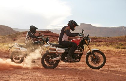 Leihmotorrad Triumph Scrambler 1200 XE Leihmotorrad Triumph Scrambler 1200 XE