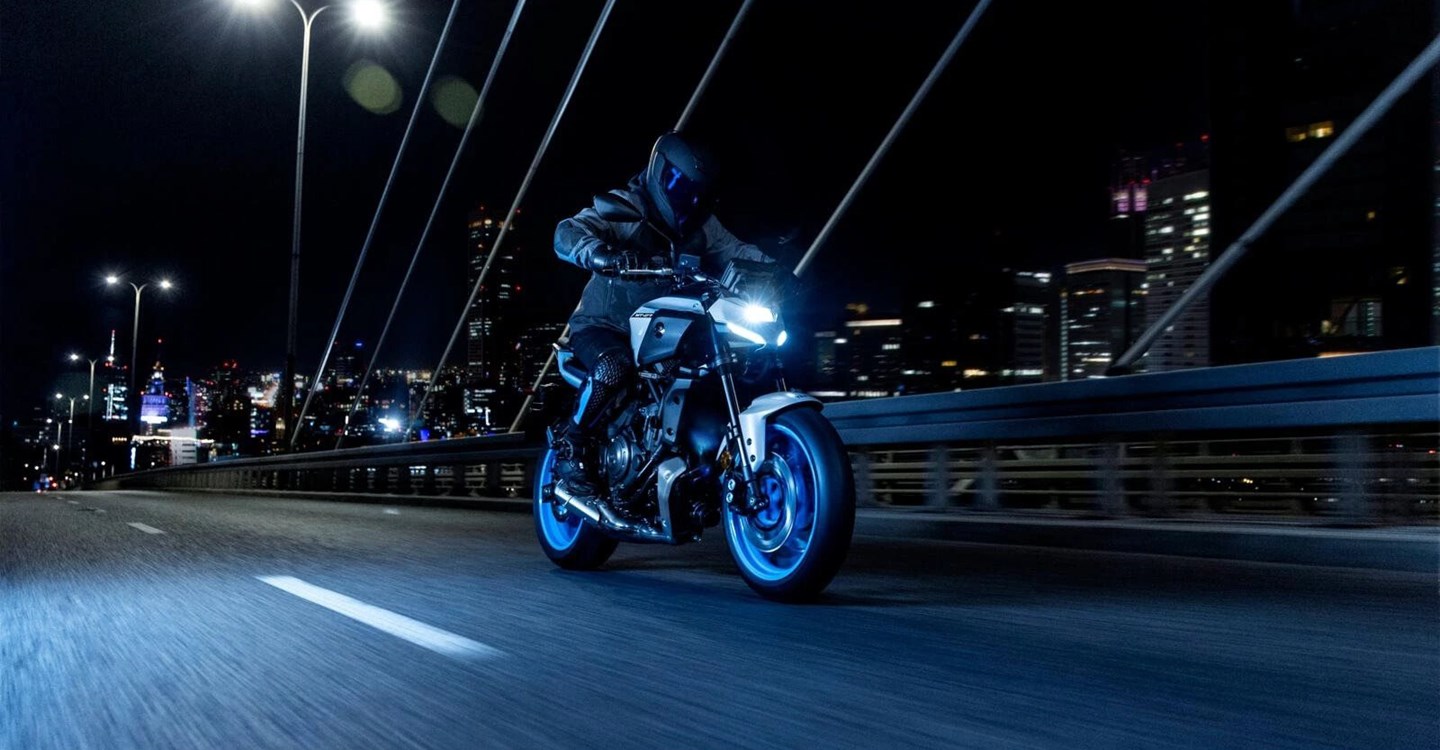 Verleihmotorrad Yamaha MT-07 vom Händler Motorradtechnik Geenen GmbH