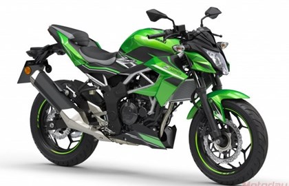 Leihmotorrad Kawasaki Z125