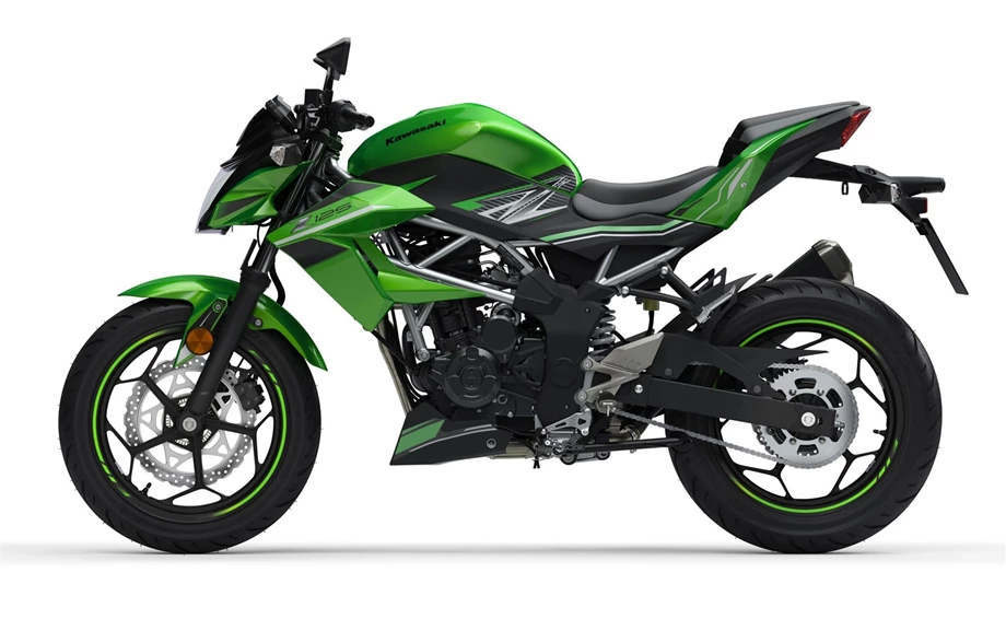 Verleihmotorrad Kawasaki Z125 vom Händler Stöbe Motorräder Bild 6: Verleihmotorrad Kawasaki Z125 vom Händler Stöbe Motorräder