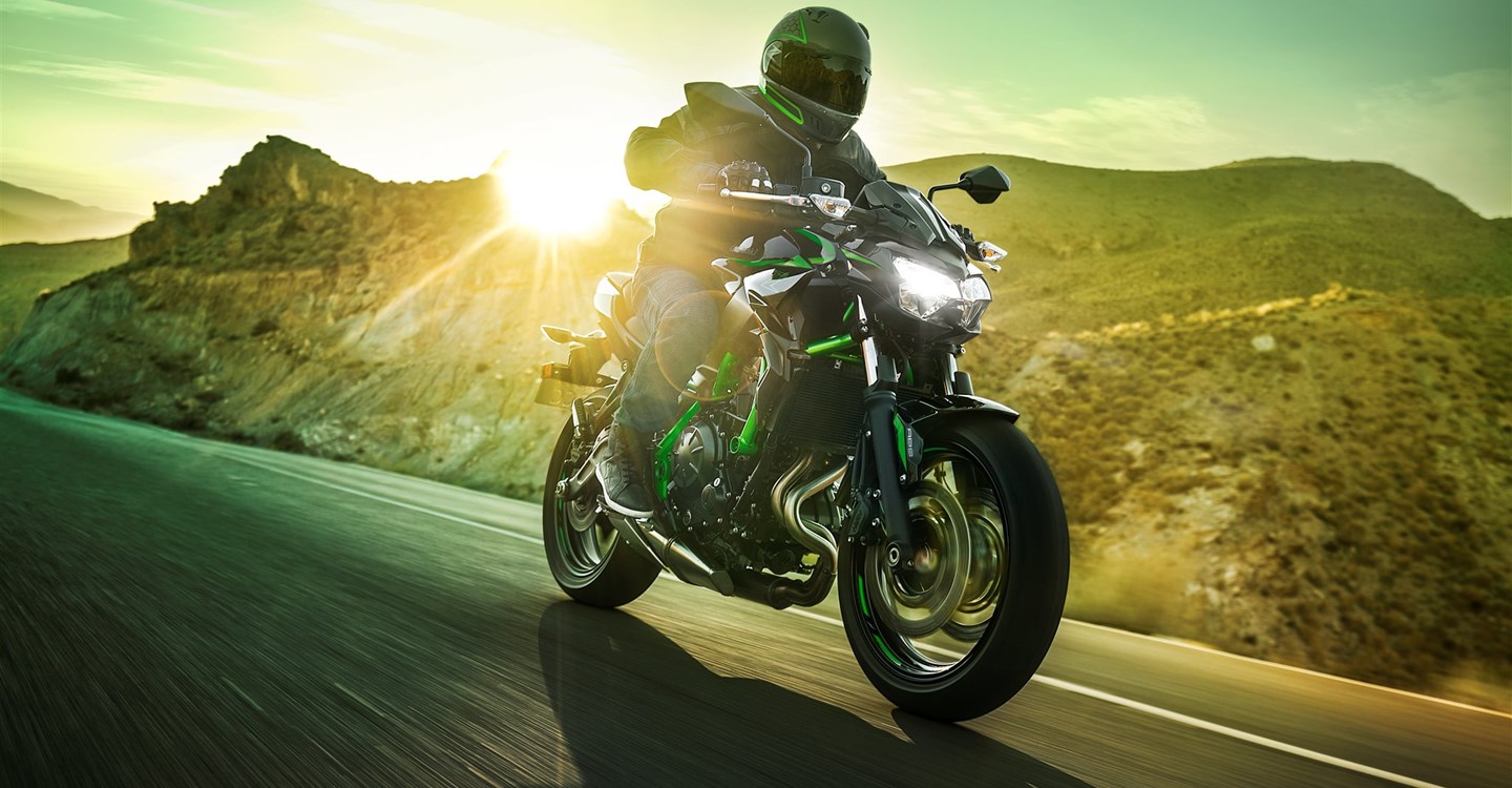 Verleihmotorrad Kawasaki Z650 vom Händler Motorrad Center Nord