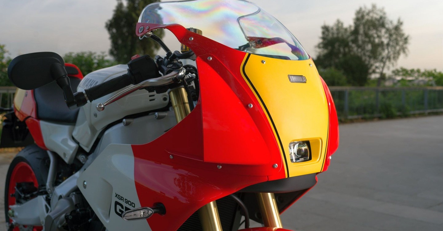 Verleihmotorrad Yamaha XSR900 GP vom Händler Motorcorner GmbH