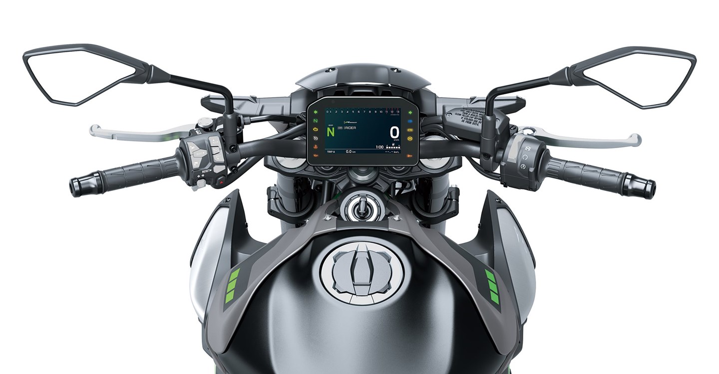 Verleihmotorrad Kawasaki Z900 vom Händler Motorrad Center Nord