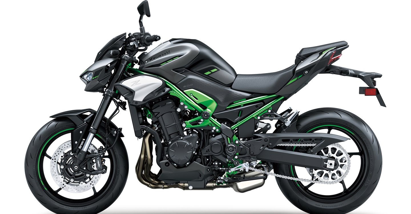 Verleihmotorrad Kawasaki Z900 vom Händler Motorrad Center Nord