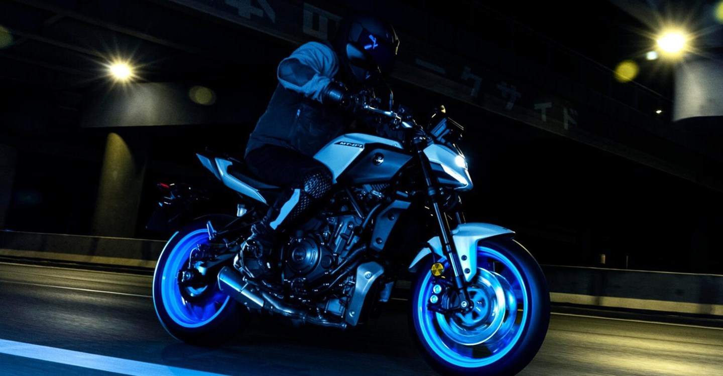 Verleihmotorrad Yamaha MT-07 vom Händler hmf Motorräder GmbH