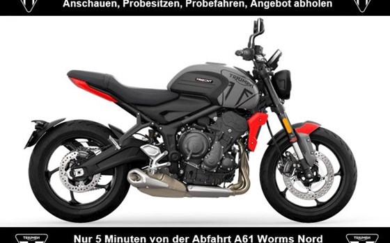 Verleihmotorrad Triumph Trident 660 vom Händler Kfz- und Zweirad-Technik Marcel Schmidt - Bild 1 Verleihmotorrad Triumph Trident 660 vom Händler Kfz- und Zweirad-Technik Marcel Schmidt - Bild 1