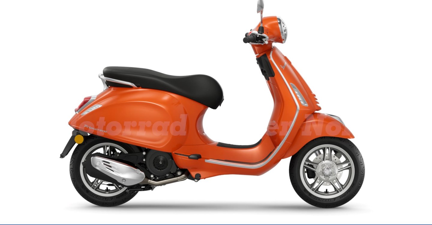 Verleihmotorrad Vespa Primavera 125 vom Händler Motorrad Center Nord