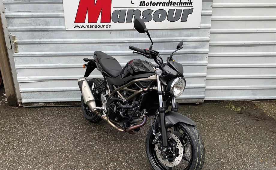 Verleihmotorrad Suzuki SV650 vom Händler Mansour Motorradtechnik Bild 2: Verleihmotorrad Suzuki SV650 vom Händler Mansour Motorradtechnik