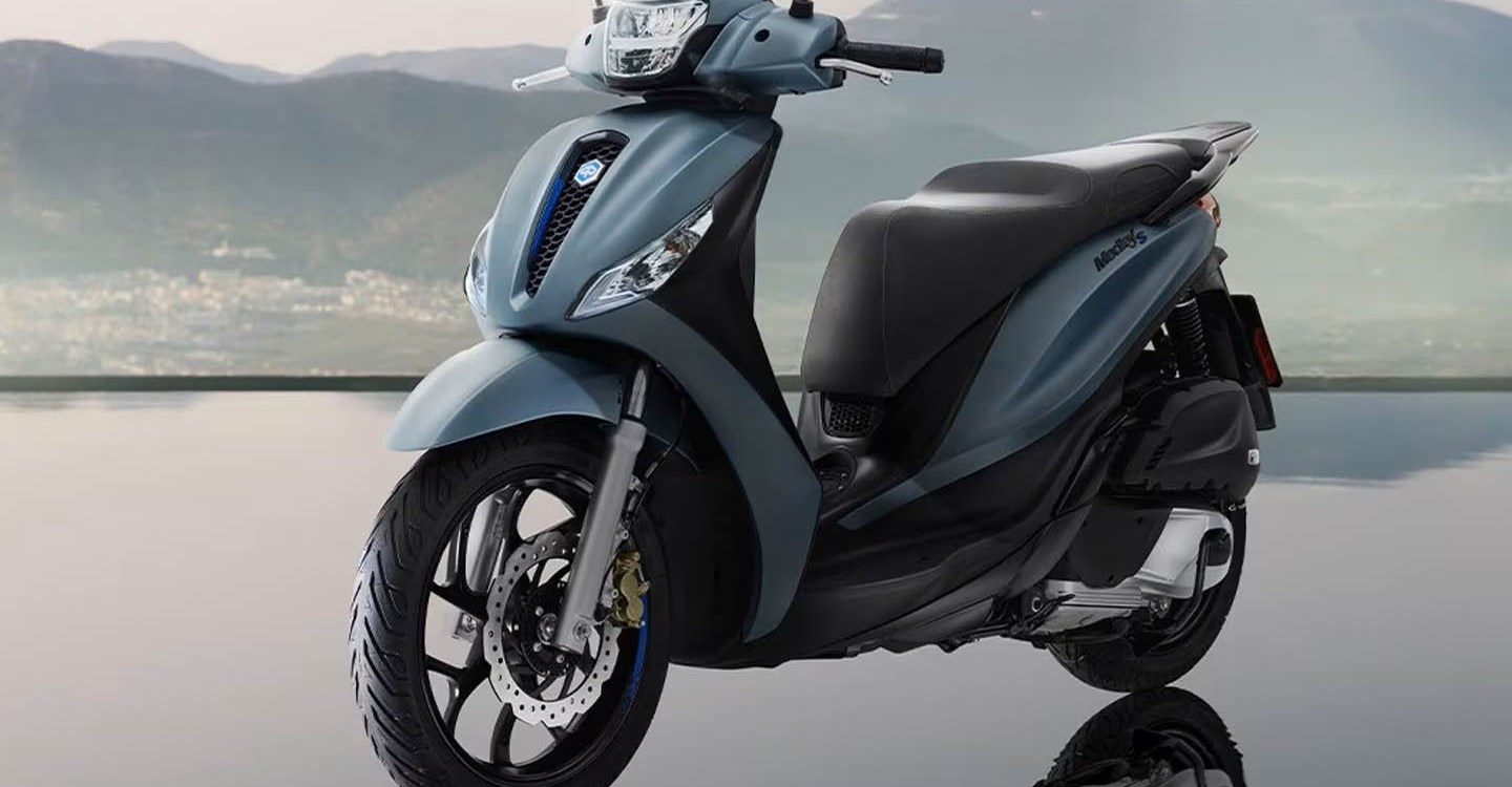 Verleihmotorrad Piaggio Medley 125 ie IGET vom Händler hmf Motorräder GmbH