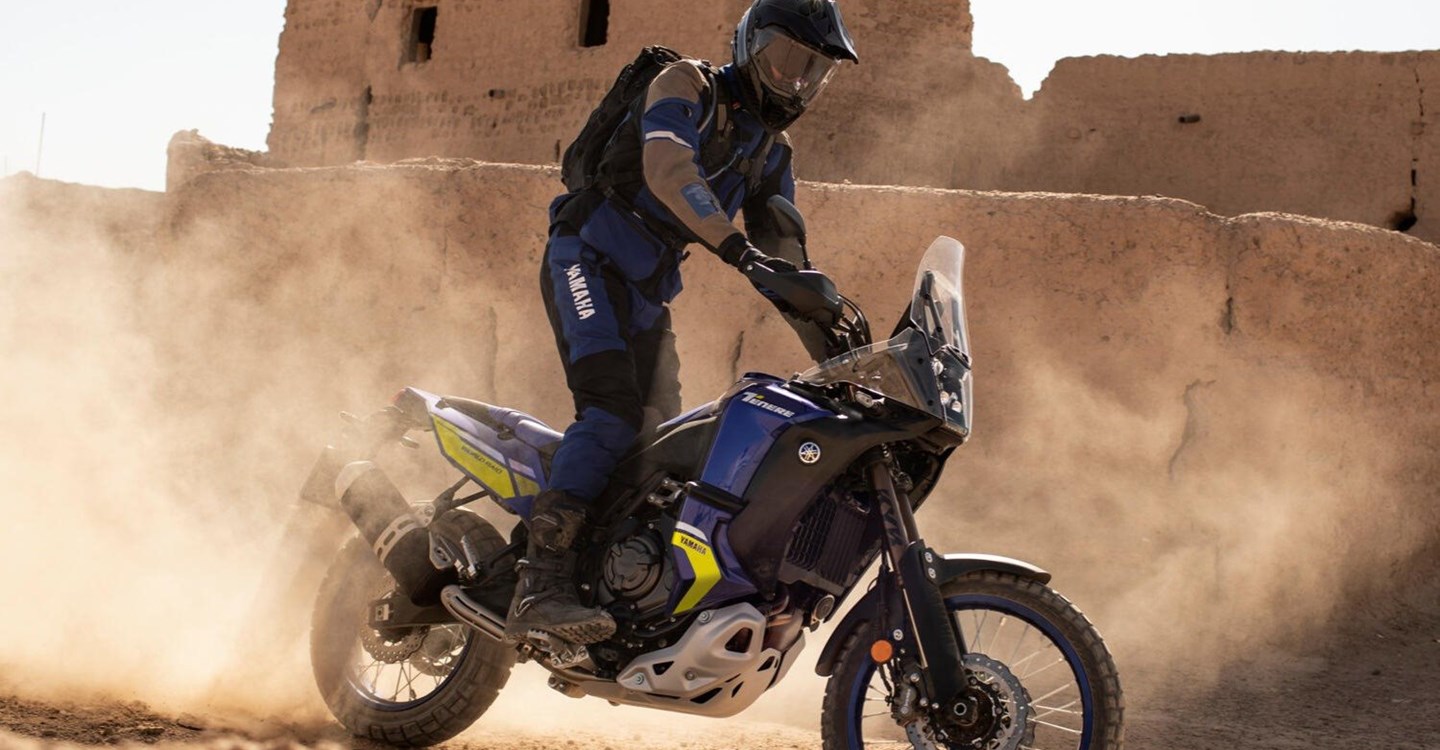 Verleihmotorrad Yamaha Tenere 700 World Raid vom Händler hmf Motorräder GmbH