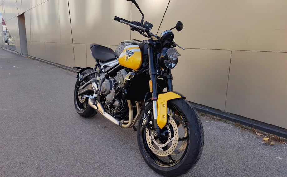 Verleihmotorrad Triumph Trident 660 vom Händler IL MOTO  Motorradhandel und Reparaturwerkstätte GesmbH Bild 2: Verleihmotorrad Triumph Trident 660 vom Händler IL MOTO  Motorradhandel und Reparaturwerkstätte GesmbH