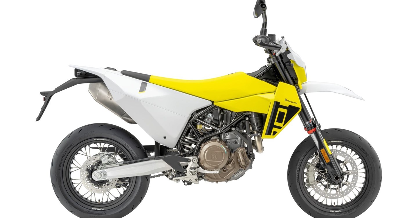 Verleihmotorrad Husqvarna 701 Supermoto vom Händler BKM Bikes Handels GmbH