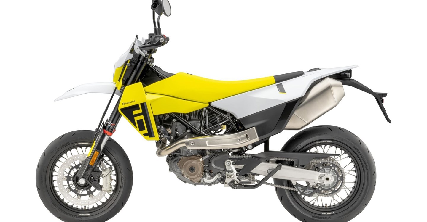 Verleihmotorrad Husqvarna 701 Supermoto vom Händler BKM Bikes Handels GmbH
