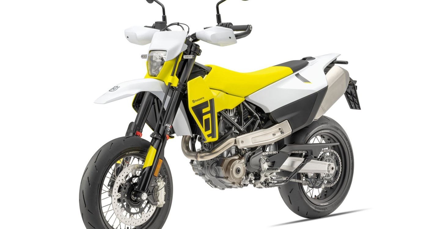 Verleihmotorrad Husqvarna 701 Supermoto vom Händler BKM Bikes Handels GmbH