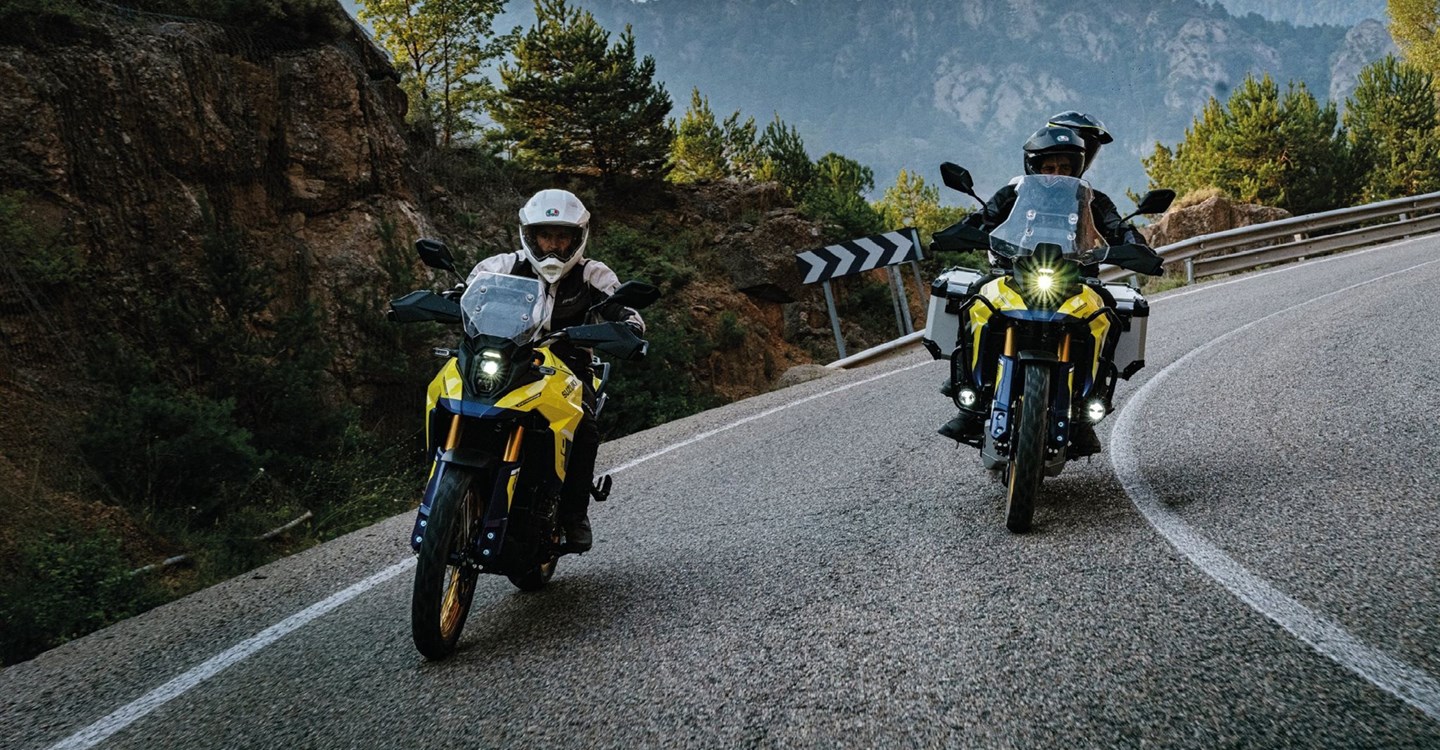 Verleihmotorrad Suzuki V-Strom 800DE vom Händler BKM Bikes Handels GmbH