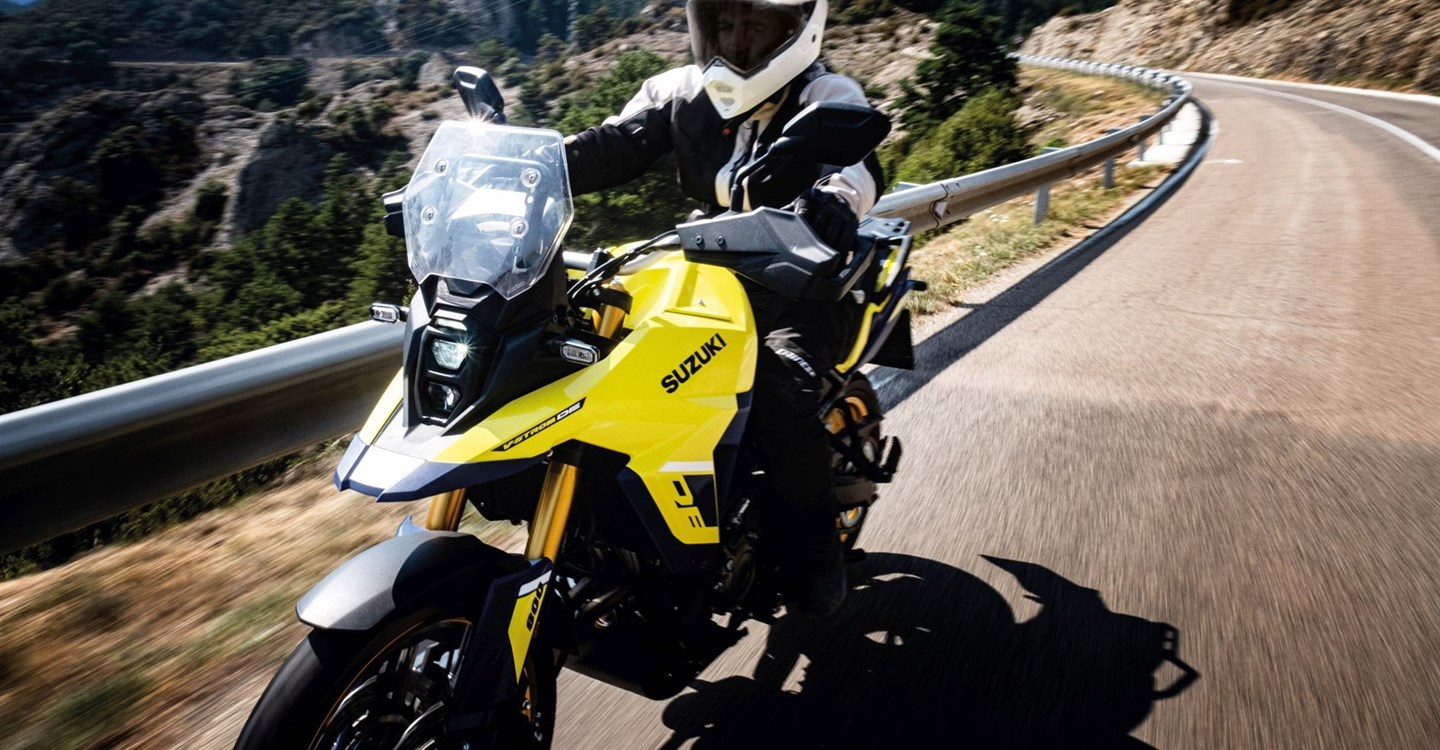 Verleihmotorrad Suzuki V-Strom 800DE vom Händler BKM Bikes Handels GmbH