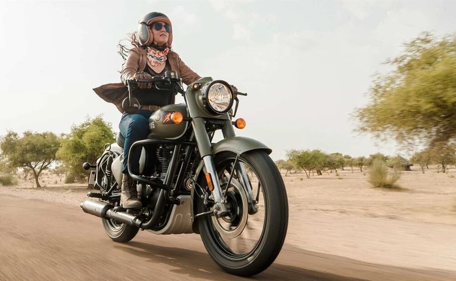 Verleihmotorrad Royal Enfield Classic 350 vom Händler Lübkemann + Sievers GmbH Bild 5: Verleihmotorrad Royal Enfield Classic 350 vom Händler Lübkemann + Sievers GmbH