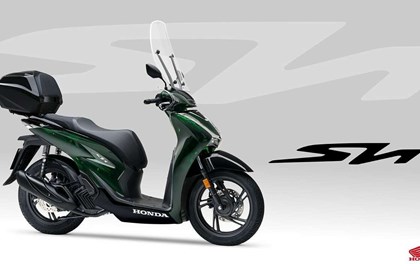 Leihmotorrad Honda SH125