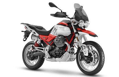 Leihmotorrad Moto Guzzi V85 TT Evoactive Graphics