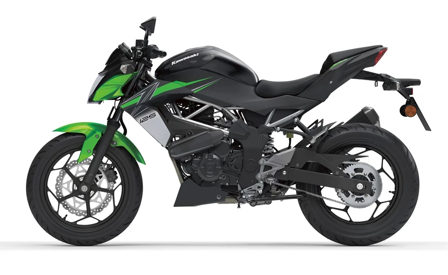 Verleihmotorrad Kawasaki Z125 vom Händler Motocenter Hegau GmbH Bild 3: Verleihmotorrad Kawasaki Z125 vom Händler Motocenter Hegau GmbH