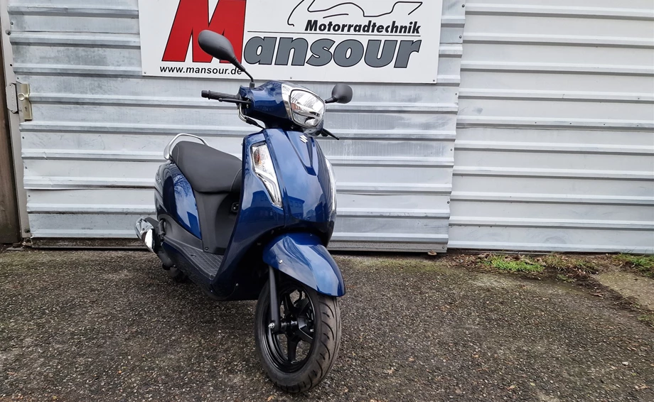 Verleihmotorrad Suzuki Address 125 vom Händler Mansour Motorradtechnik Bild 2: Verleihmotorrad Suzuki Address 125 vom Händler Mansour Motorradtechnik