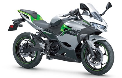 Leihmotorrad Kawasaki Ninja e-1