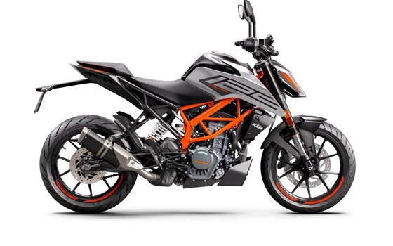 Verleihmotorrad KTM 125 Duke vom Händler Motorrad Huneke - Bild 1
