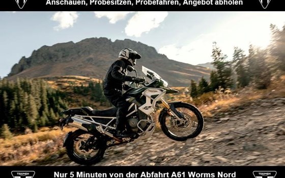 Verleihmotorrad Triumph Tiger 1200 Rally PRO vom Händler Kfz- und Zweirad-Technik Marcel Schmidt - Bild 1 Verleihmotorrad Triumph Tiger 1200 Rally PRO vom Händler Kfz- und Zweirad-Technik Marcel Schmidt - Bild 1