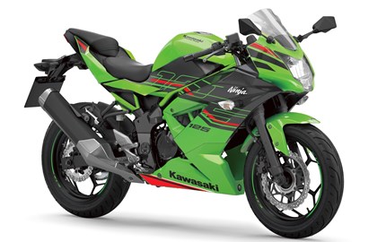 Leihmotorrad Kawasaki Ninja 125