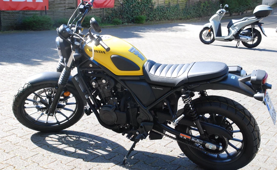 Verleihmotorrad Honda CL500 vom Händler Motorrad Kröber Bild 4: Verleihmotorrad Honda CL500 vom Händler Motorrad Kröber