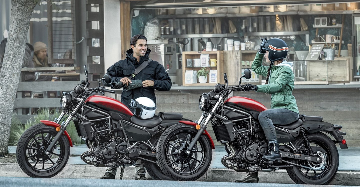 Verleihmotorrad Kawasaki Eliminator 500 vom Händler BKM Bikes Handels GmbH