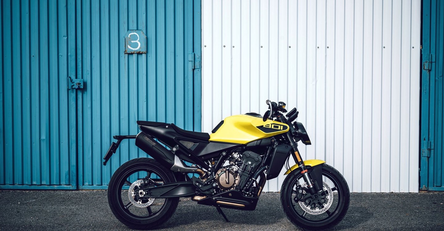 Verleihmotorrad Husqvarna Vitpilen 801 vom Händler BKM Bikes Handels GmbH