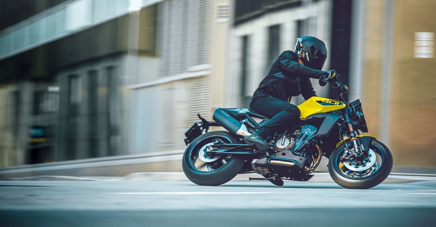 Verleihmotorrad Husqvarna Vitpilen 801 vom Händler BKM Bikes Handels GmbH
