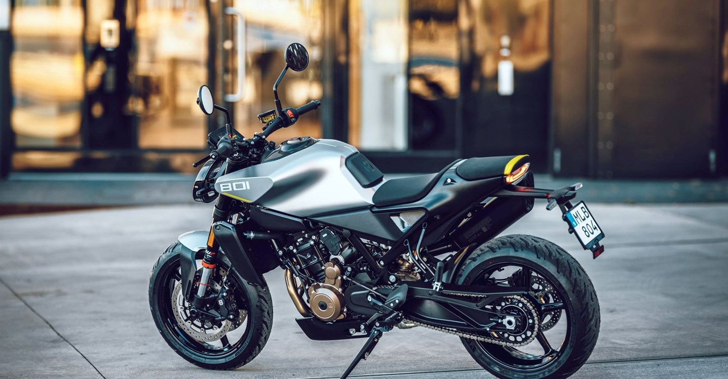 Verleihmotorrad Husqvarna Vitpilen 801 vom Händler BKM Bikes Handels GmbH