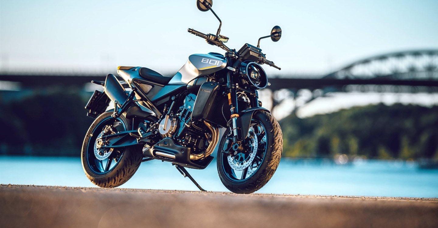 Verleihmotorrad Husqvarna Vitpilen 801 vom Händler BKM Bikes Handels GmbH
