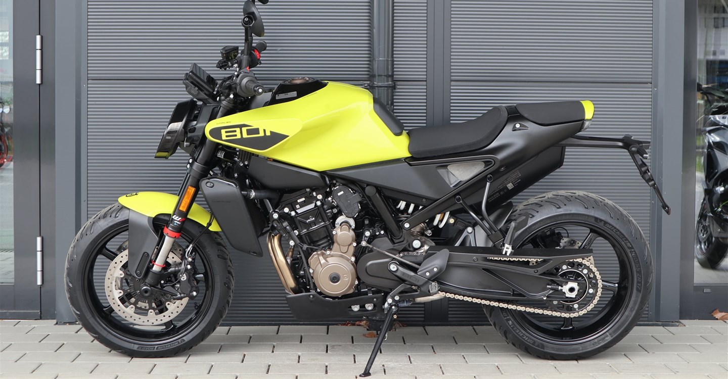 Verleihmotorrad Husqvarna Vitpilen 801 vom Händler BKM Bikes Handels GmbH