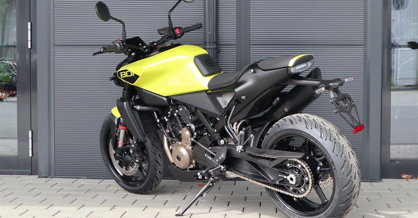 Verleihmotorrad Husqvarna Vitpilen 801 vom Händler BKM Bikes Handels GmbH