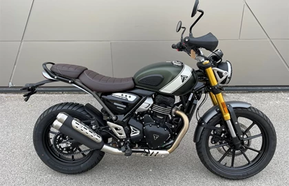 Leihmotorrad Triumph Scrambler 400 X Leihmotorrad Triumph Scrambler 400 X