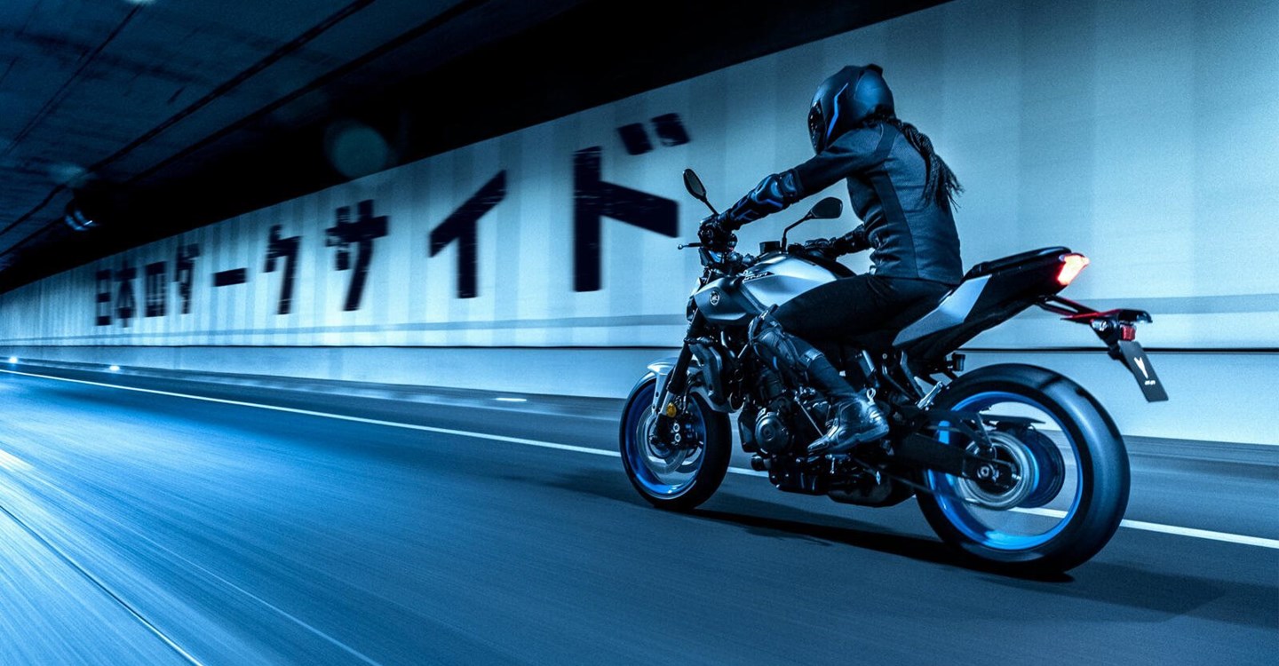 Verleihmotorrad Yamaha MT-07 vom Händler Zweirad Center Gawelleck