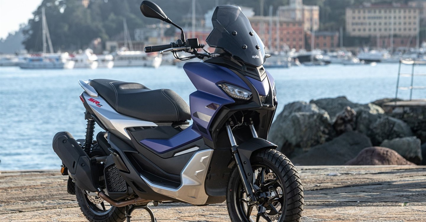 Verleihmotorrad Aprilia SR GT 200 vom Händler Motorrad Hofmann Monsheim