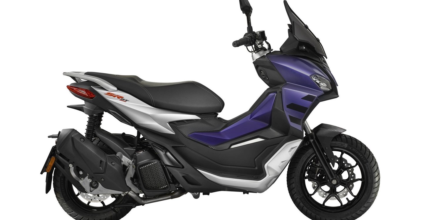Verleihmotorrad Aprilia SR GT 200 vom Händler Motorrad Hofmann Monsheim