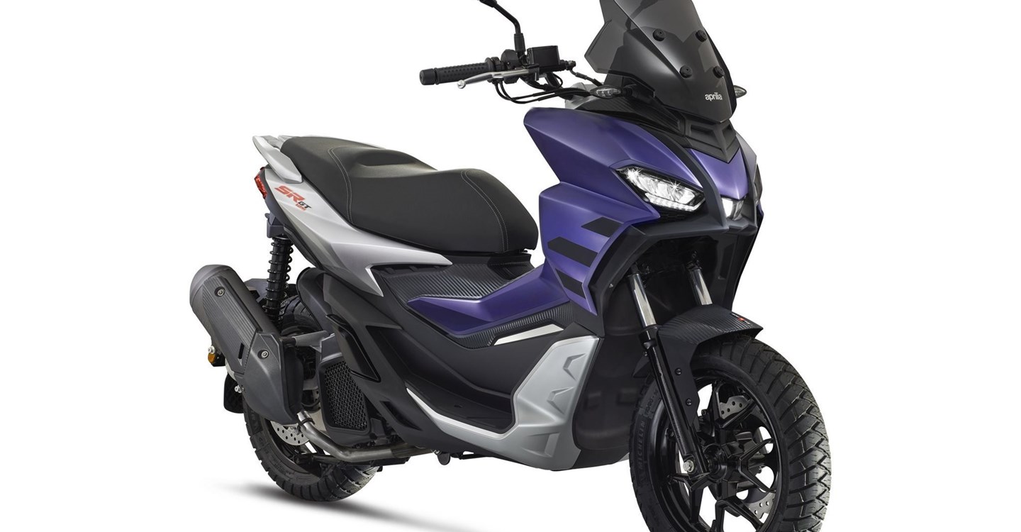 Verleihmotorrad Aprilia SR GT 200 vom Händler Motorrad Hofmann Monsheim