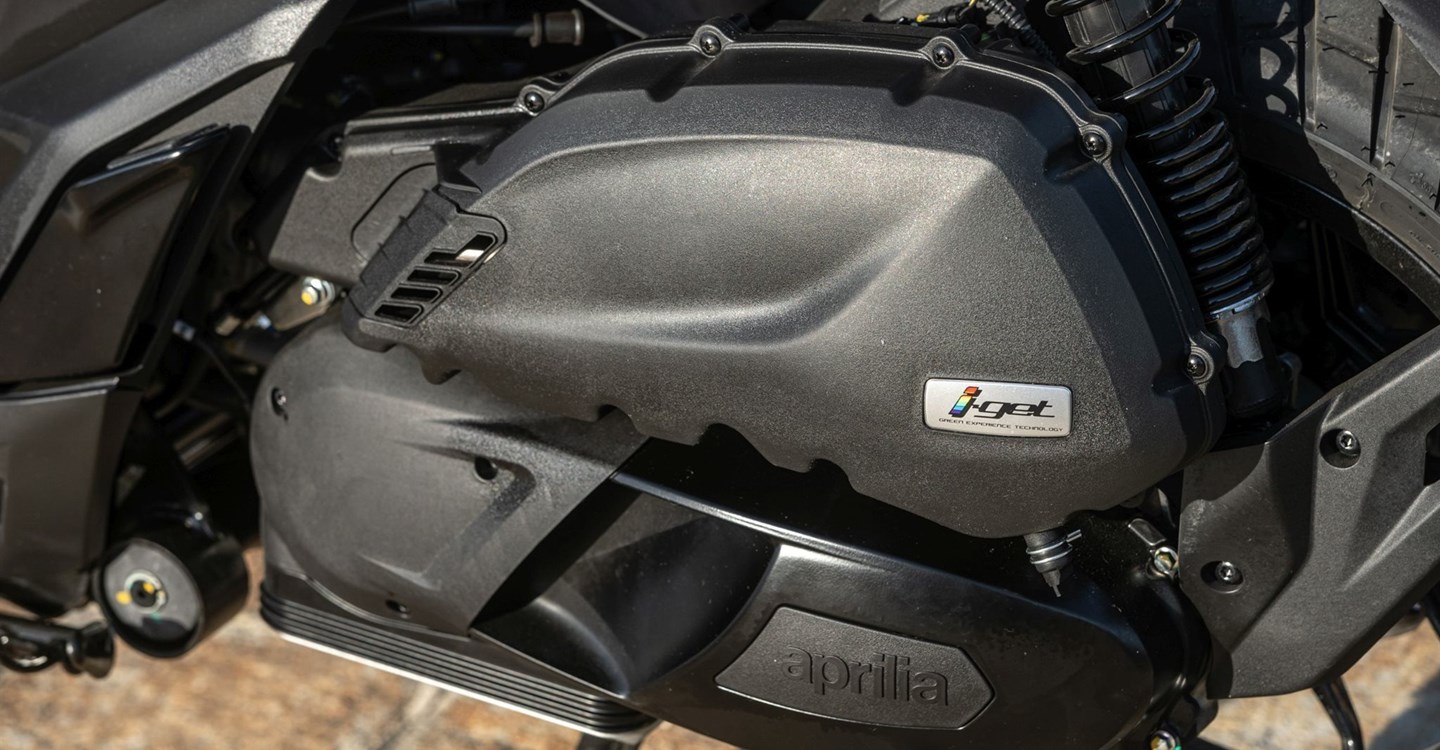Verleihmotorrad Aprilia SR GT 200 vom Händler Motorrad Hofmann Monsheim