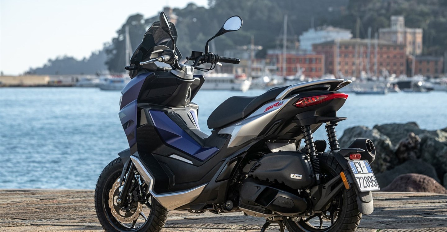 Verleihmotorrad Aprilia SR GT 200 vom Händler Motorrad Hofmann Monsheim