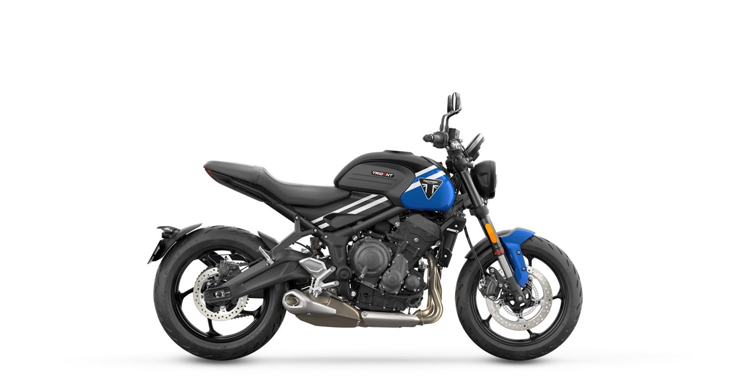 Verleihmotorrad Triumph Trident 660 vom Händler Motorrad Hintermeyer GmbH